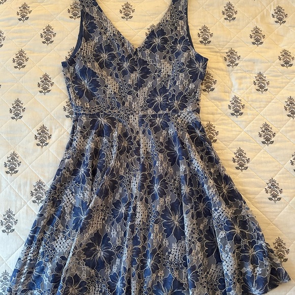 NWT BB Dakota blue lace dress